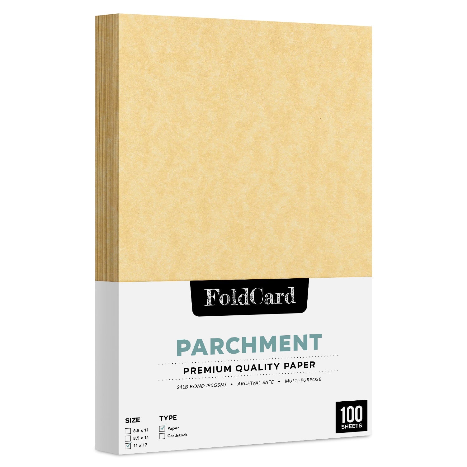 Natural Parchment 24lb 11 x 17 Paper