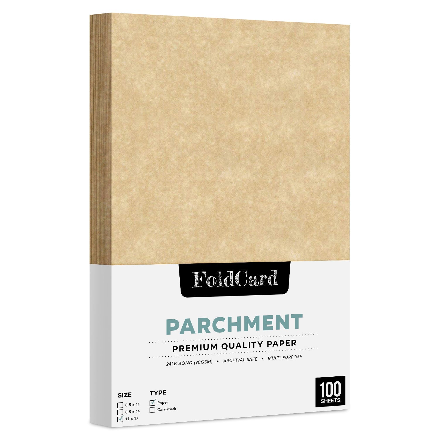 Parchment Texture Sheets - Christmas Text Circle