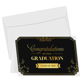 Elegant and Classic Graduation Greeting Card - Congratulations on Your Graduation, Class of 2024