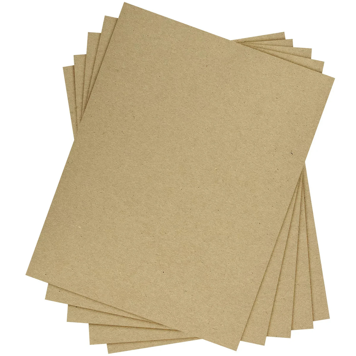 Brown Box Kraft Tri-Fold Card