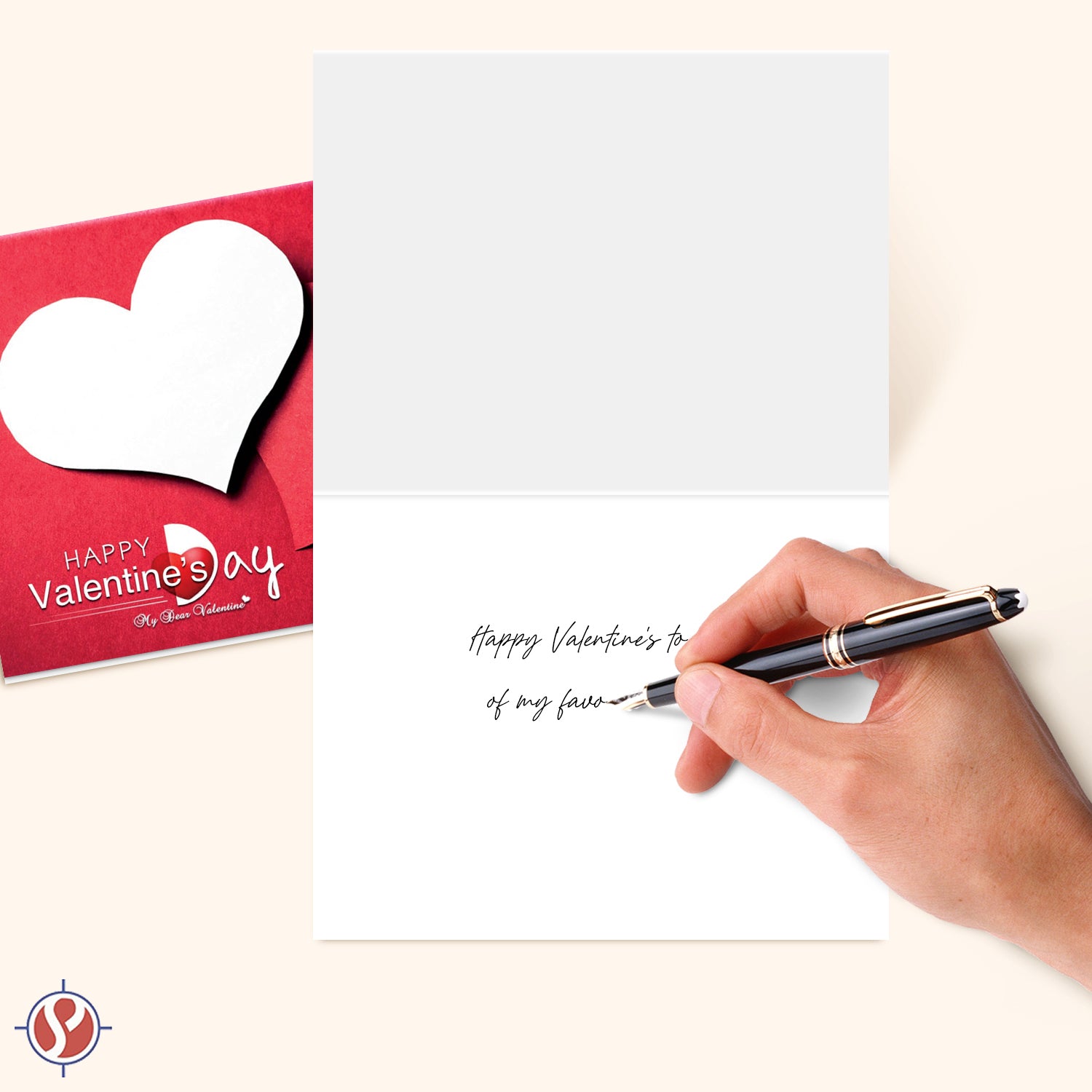 Love's Embrace: Red and White Heart Greeting Cards for a Romantic Valentine's Day Celebration with your Husband, Wife, Boyfriend, or Girlfriend