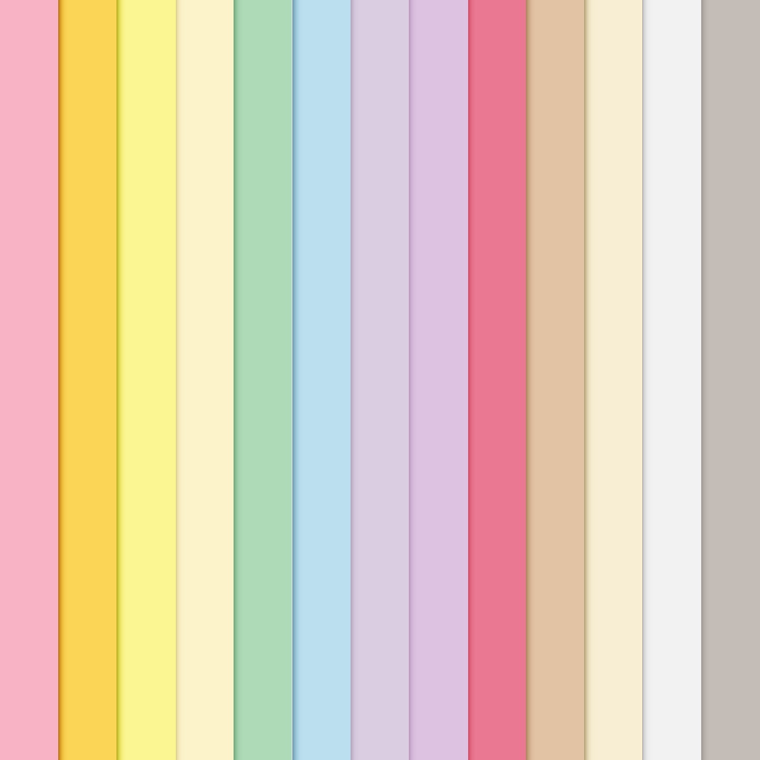 A5 Bright & Pastel Coloured Card Sheets 160gsm - Menus Invites School Charts